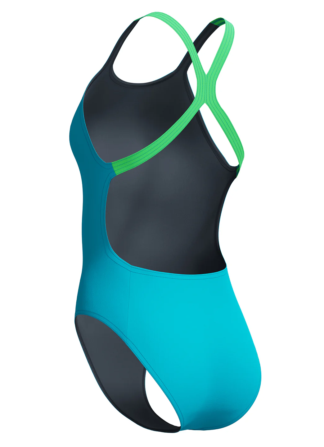 Speedo Women's Solid Powerback One Piece Swimsuit - Image 41