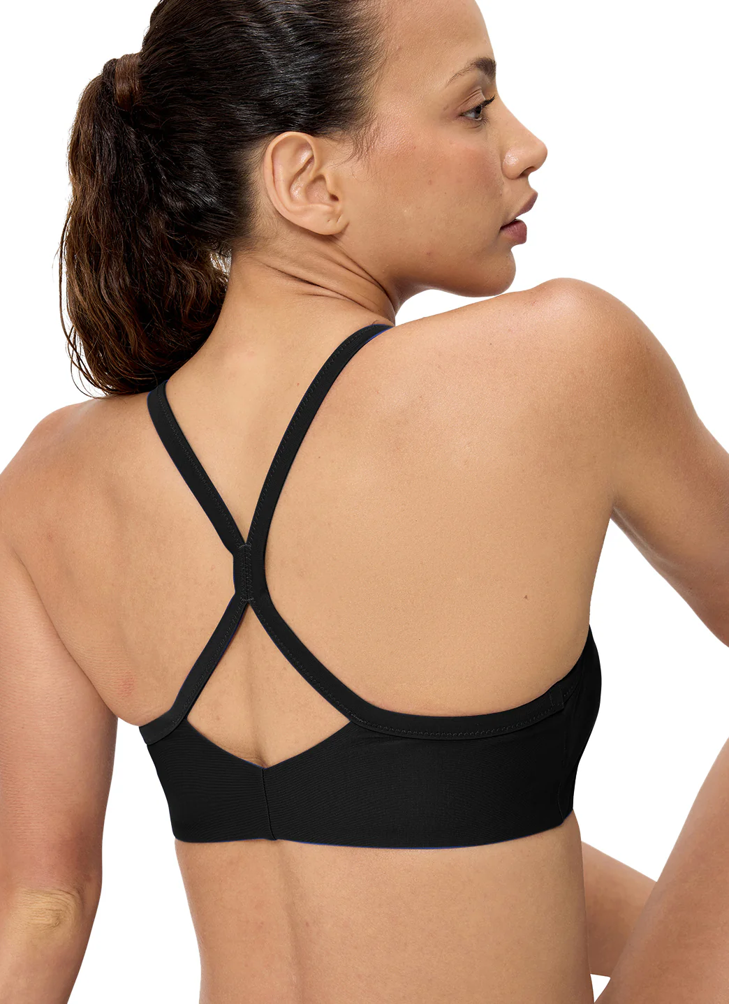Speedo Women's Solid Racerback Bikini Top - Image 13