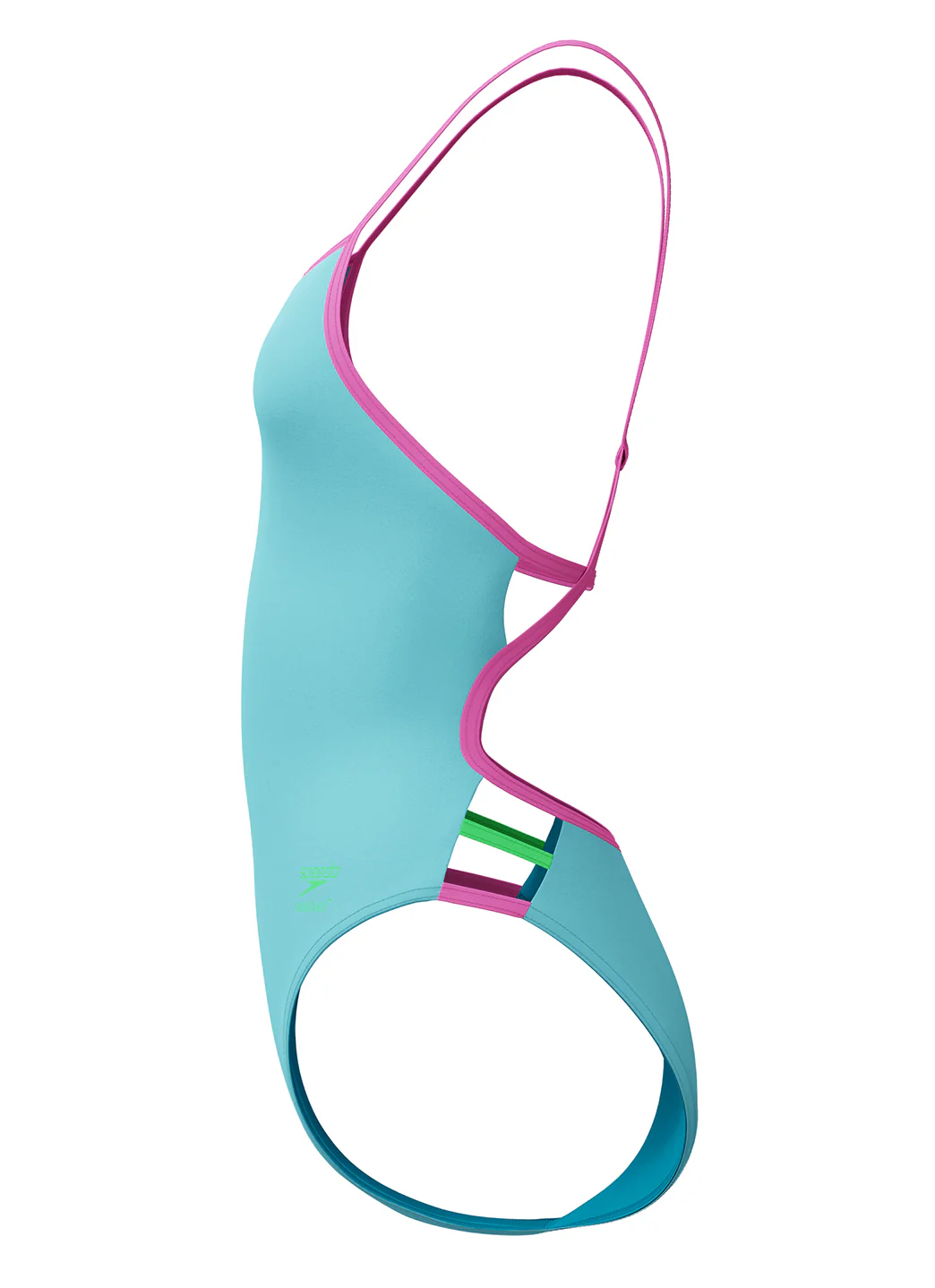 Speedo Women's Solid Tri Back One Piece Swimsuit - Image 48