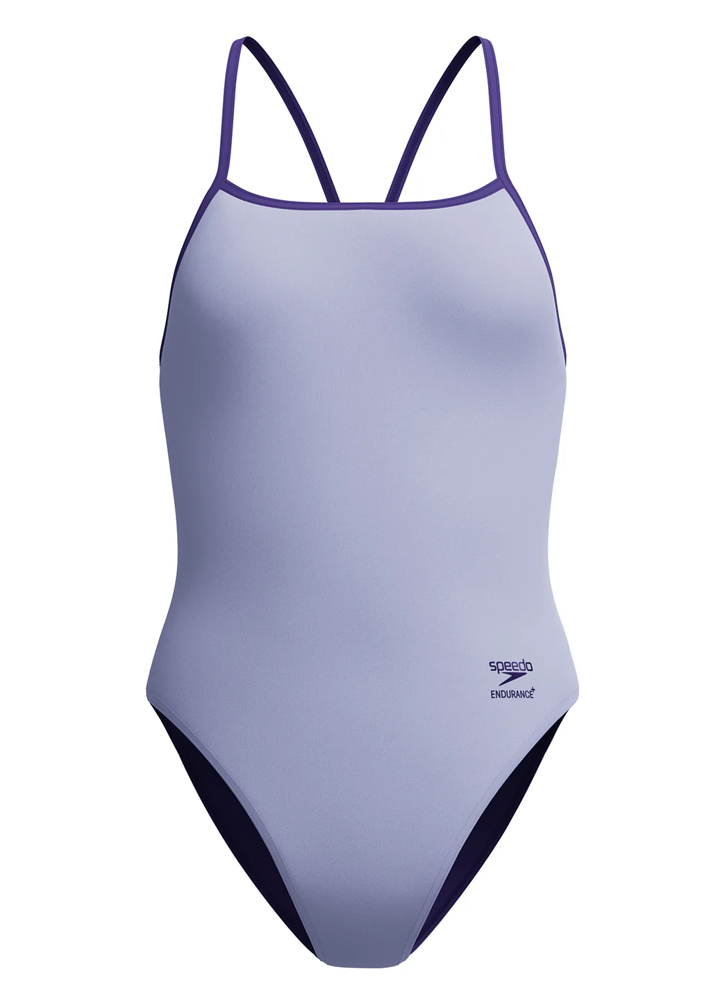 Speedo Women's Solid Turnback One Piece Swimsuit - Image 2