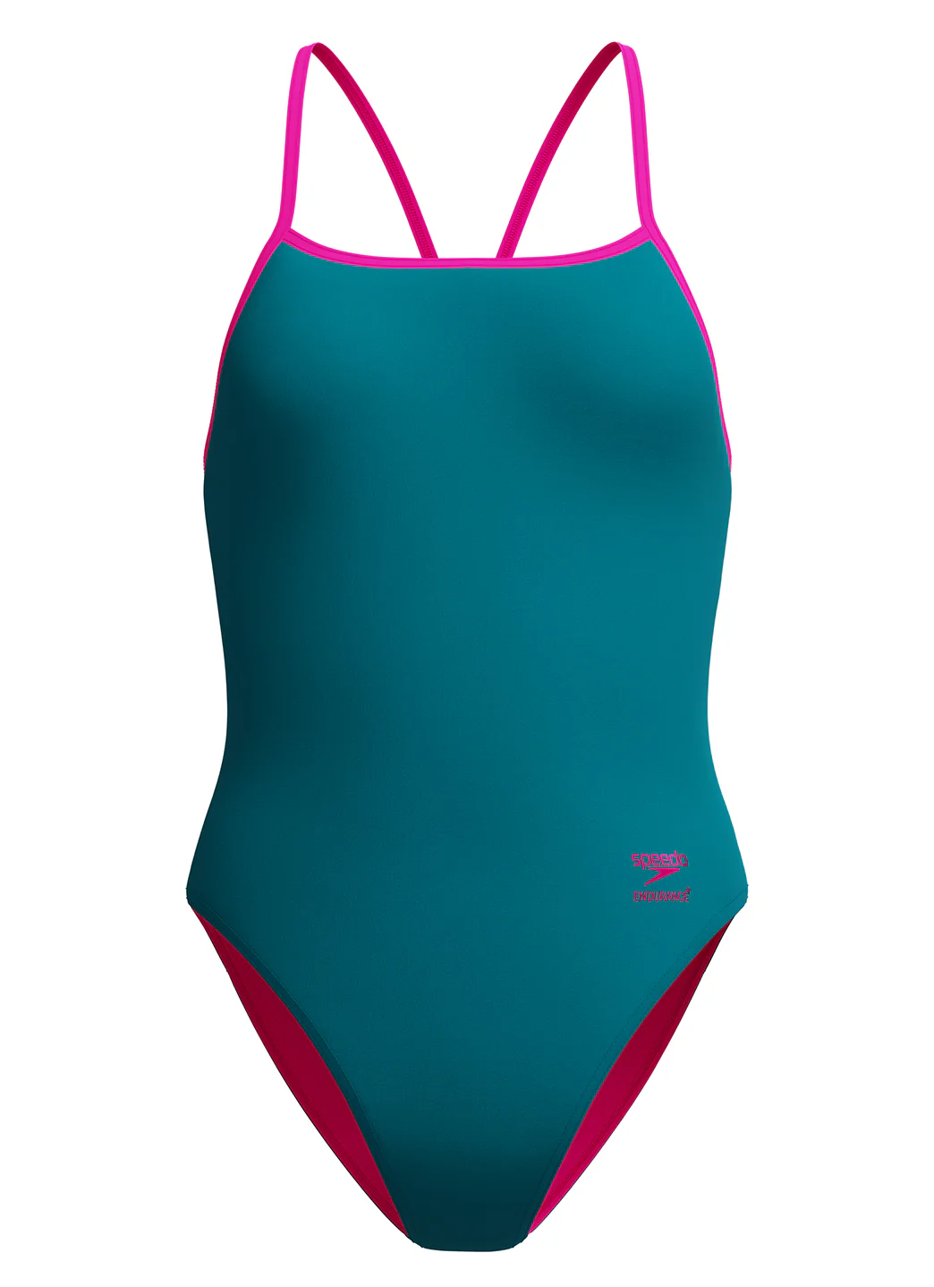 Speedo Women's Solid Turnback One Piece Swimsuit - Image 20