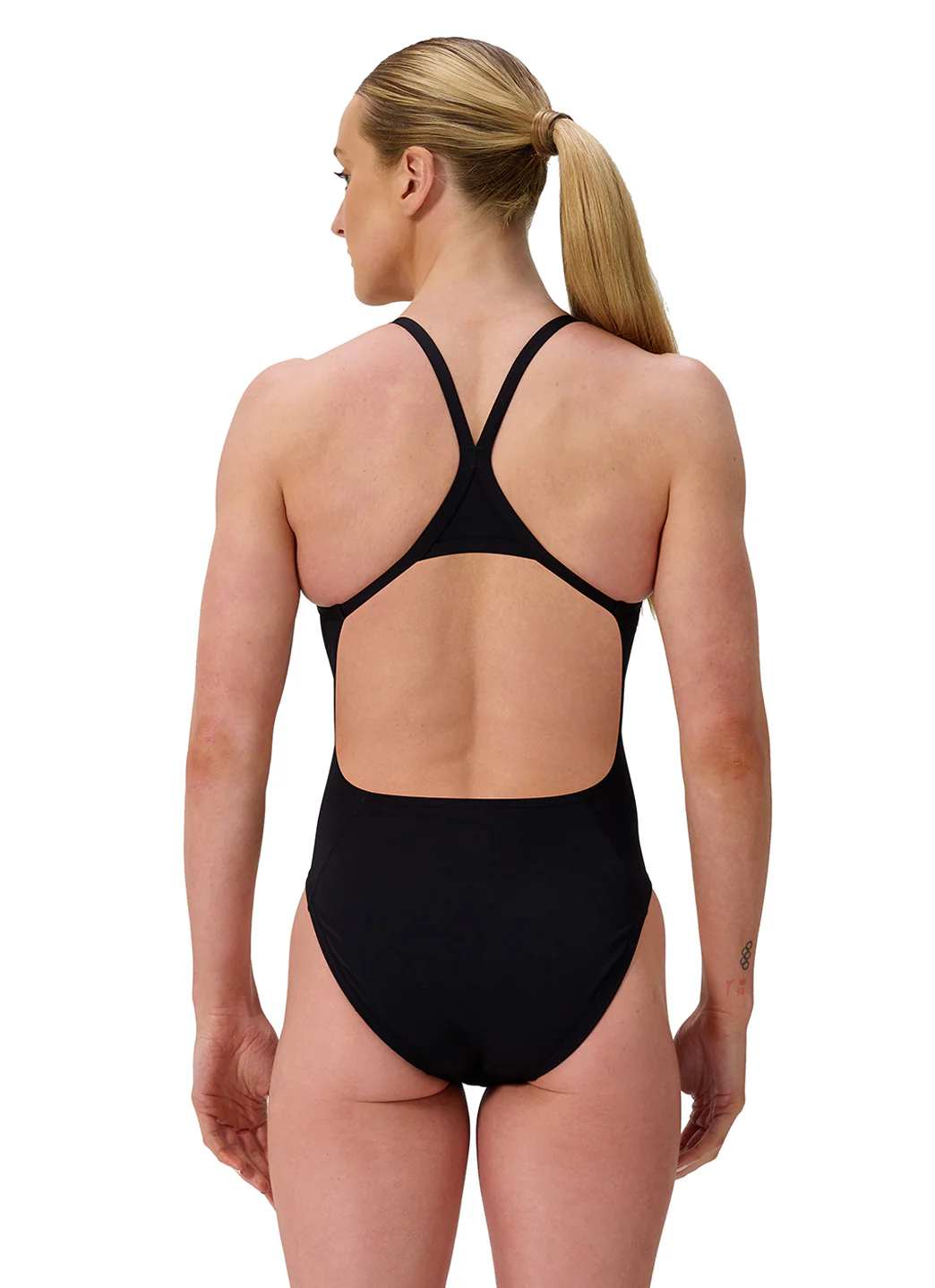 Speedo Women's Solid Turnback One Piece Swimsuit - Image 29