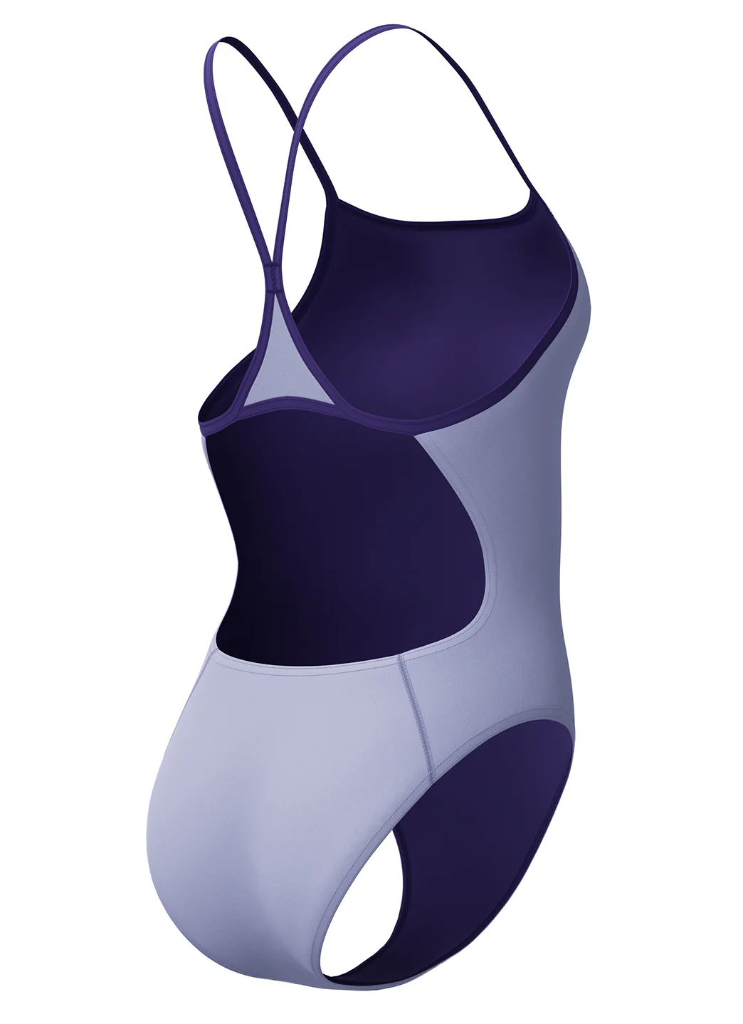 Speedo Women's Solid Turnback One Piece Swimsuit - Image 3