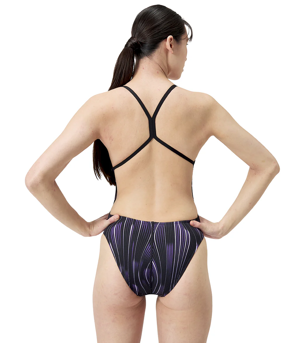 Speedo Women's Space Train One Back One Piece Swimsuit - Image 28