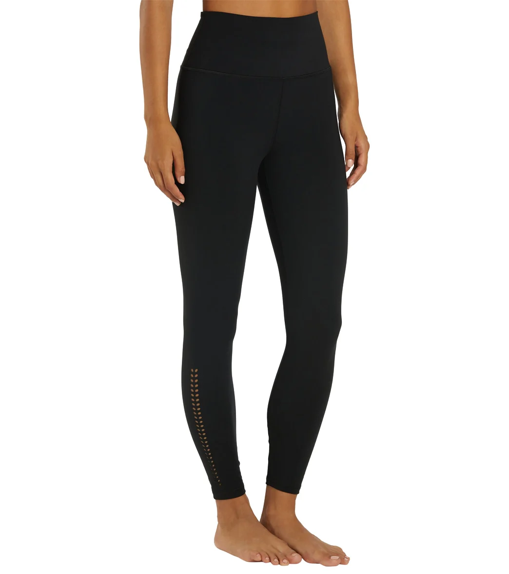 Spiritual Gangster Ada Laser Cut Dream Tech Eco Jersey 7/8 Legging - Image 2