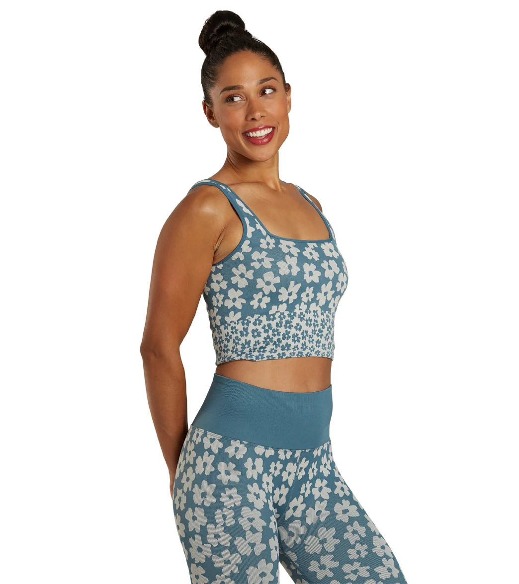 Spiritual Gangster Amara Jacquard Longline Bra - Image 2