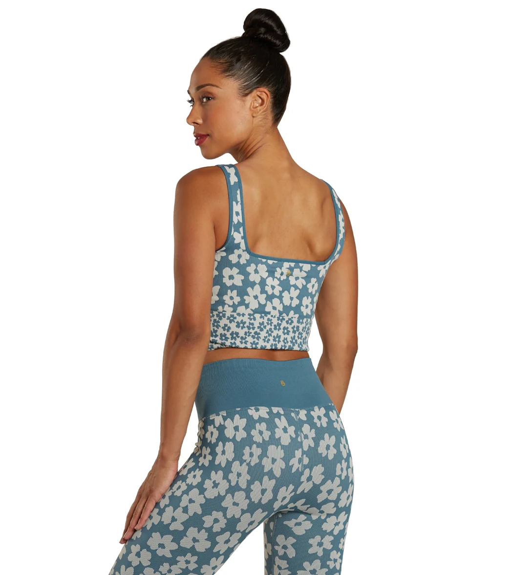 Spiritual Gangster Amara Jacquard Longline Bra - Image 3