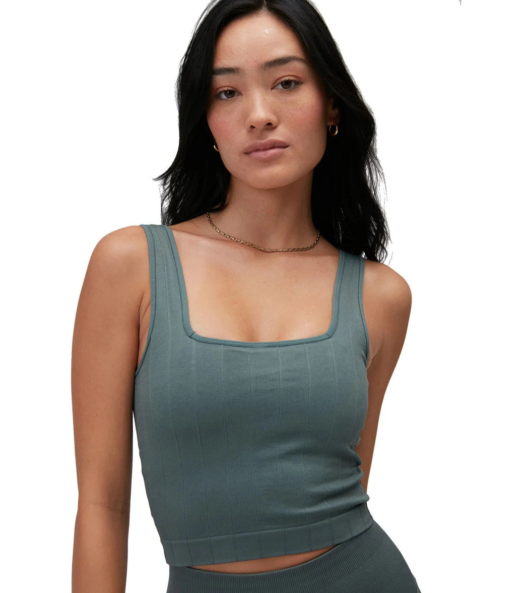 Spiritual Gangster Amara Wide Rib Seamless Tank - Image 4