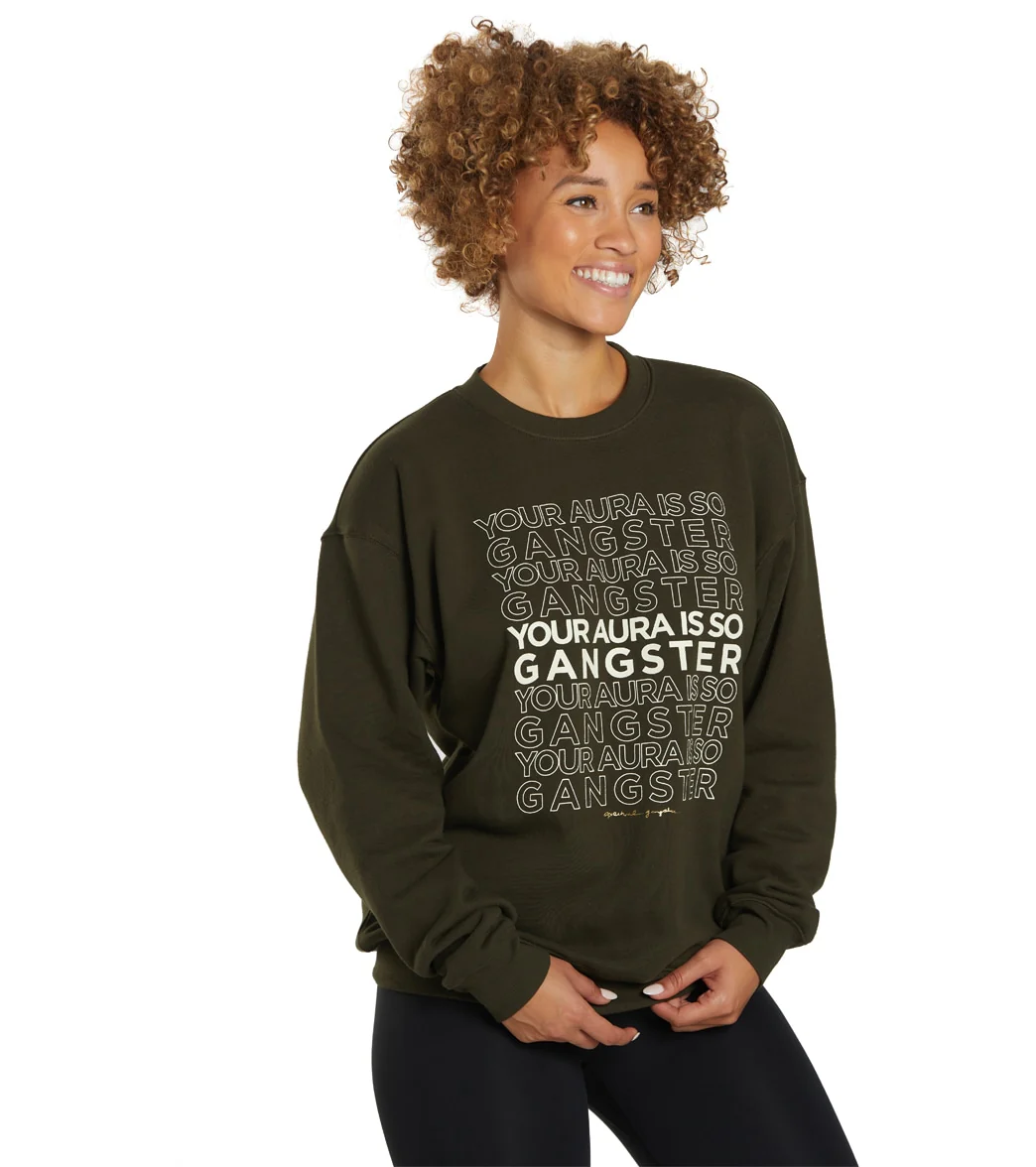 Spiritual Gangster Aura Boyfriend Pullover - Image 2