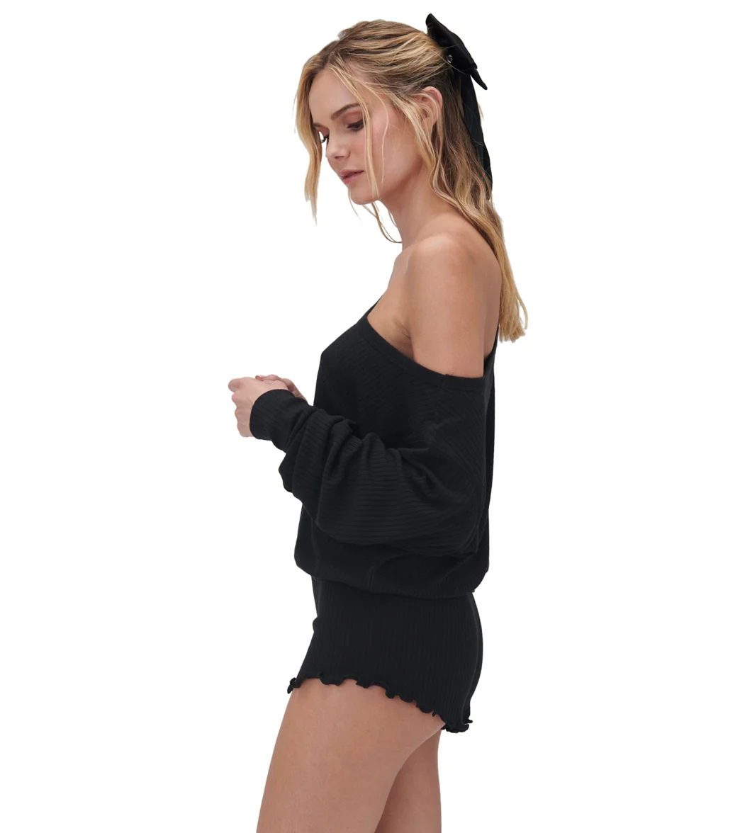 Spiritual Gangster Ballet Rib Banded Hem Vida - Image 4