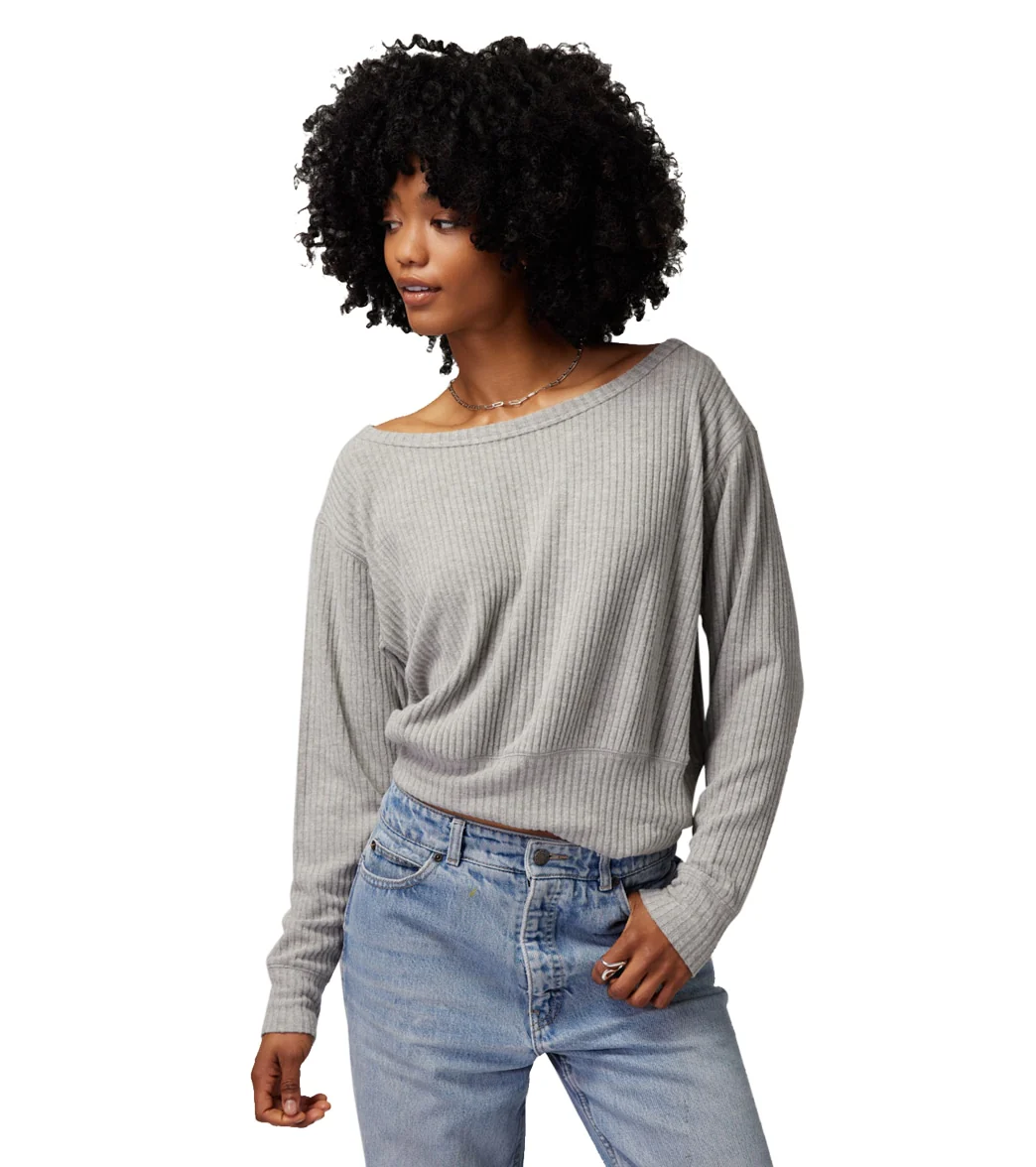 Spiritual Gangster Ballet Rib Banded Hem Vida - Image 10