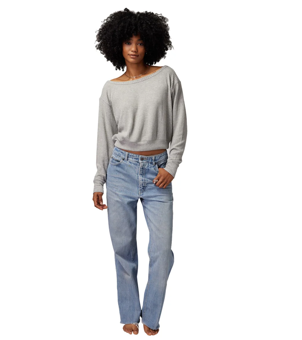 Spiritual Gangster Ballet Rib Banded Hem Vida - Image 11