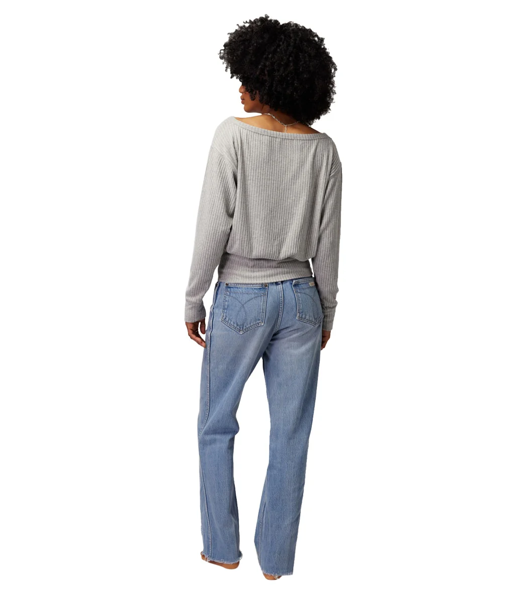 Spiritual Gangster Ballet Rib Banded Hem Vida - Image 13