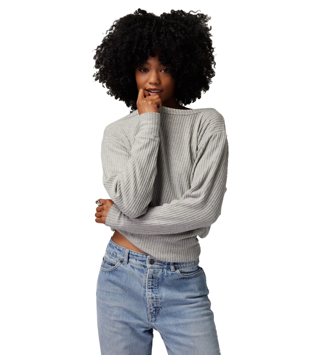 Spiritual Gangster Ballet Rib Banded Hem Vida - Image 7