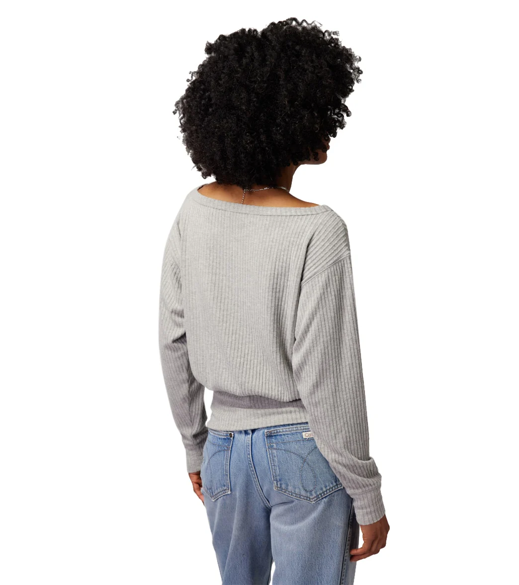 Spiritual Gangster Ballet Rib Banded Hem Vida - Image 9