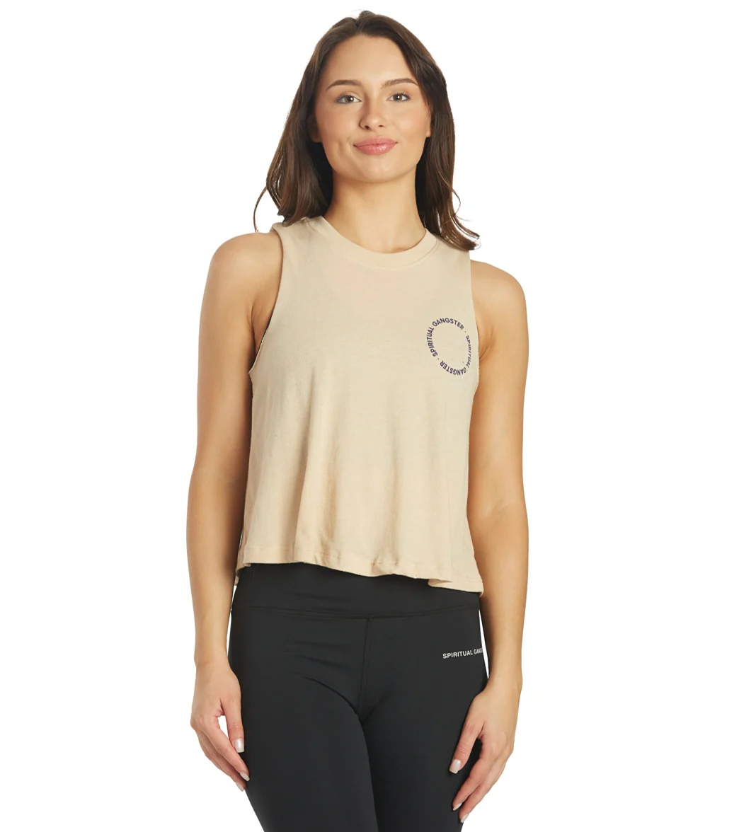 Spiritual Gangster Being Crop Tank - Image 7
