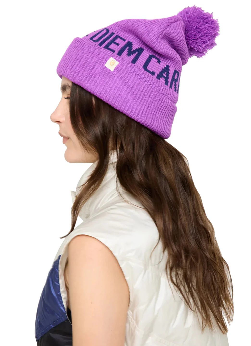Spiritual Gangster Carpe Diem Pompom Beanie - Image 2