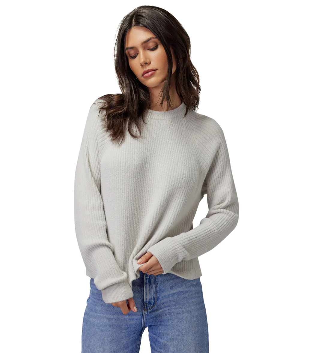 Spiritual Gangster Chenille Raglan Crew Sweater - Image 4