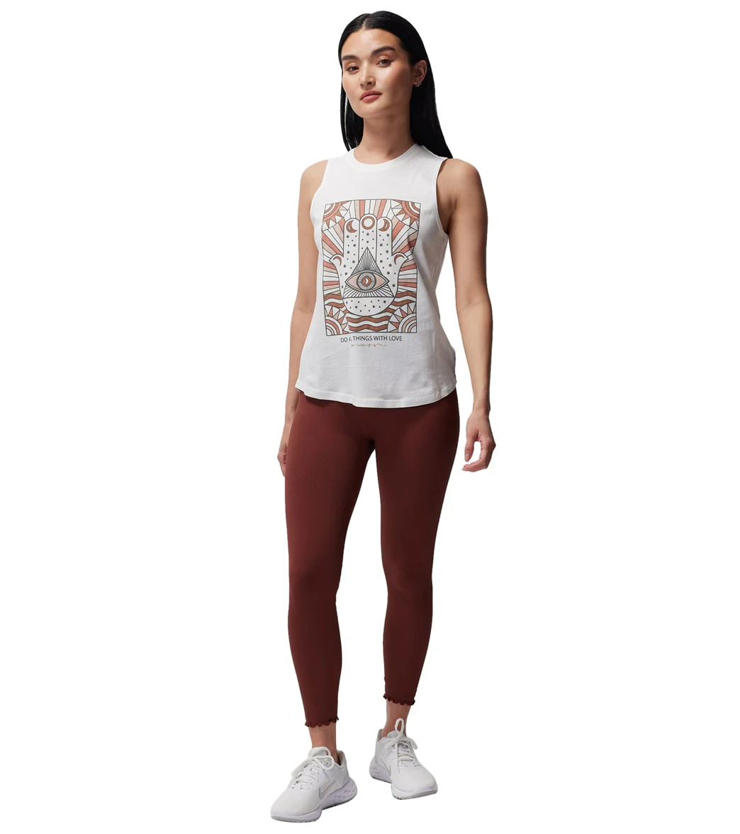 Spiritual Gangster Do All Things With Love Muscle Tank - Image 3