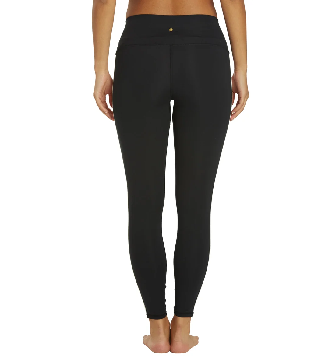 Spiritual Gangster Essential High Waisted 7/8 W Taping Legging - Image 3