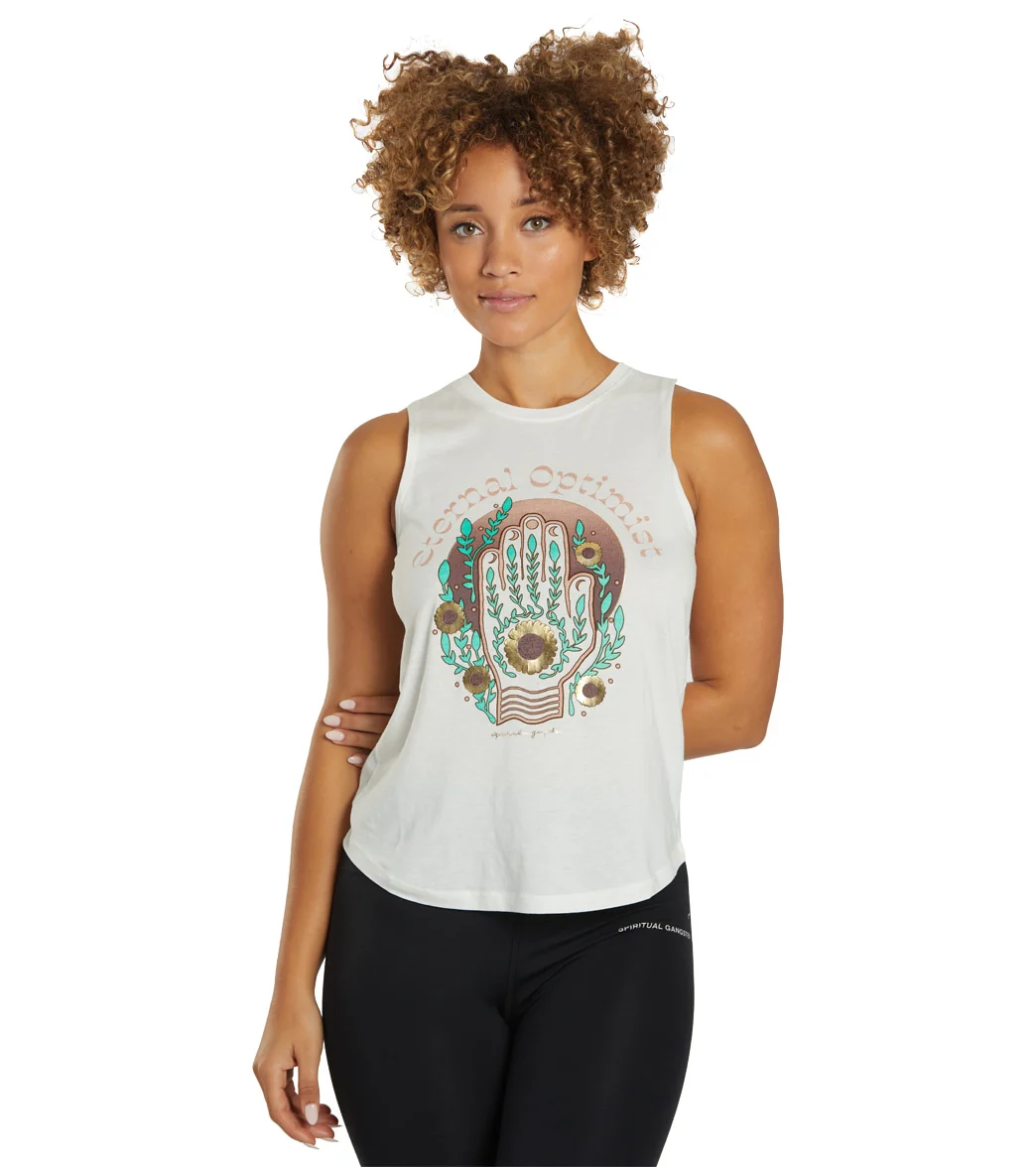 Spiritual Gangster Eternal Optimist Muscle Tank