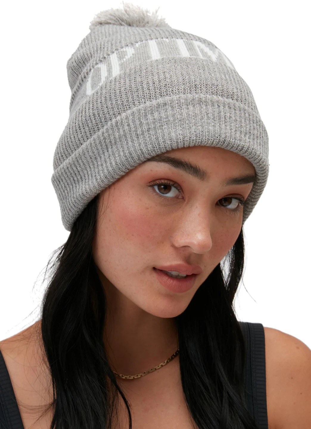 Spiritual Gangster Eternal Optimist Pom Pom Beanie - Image 5