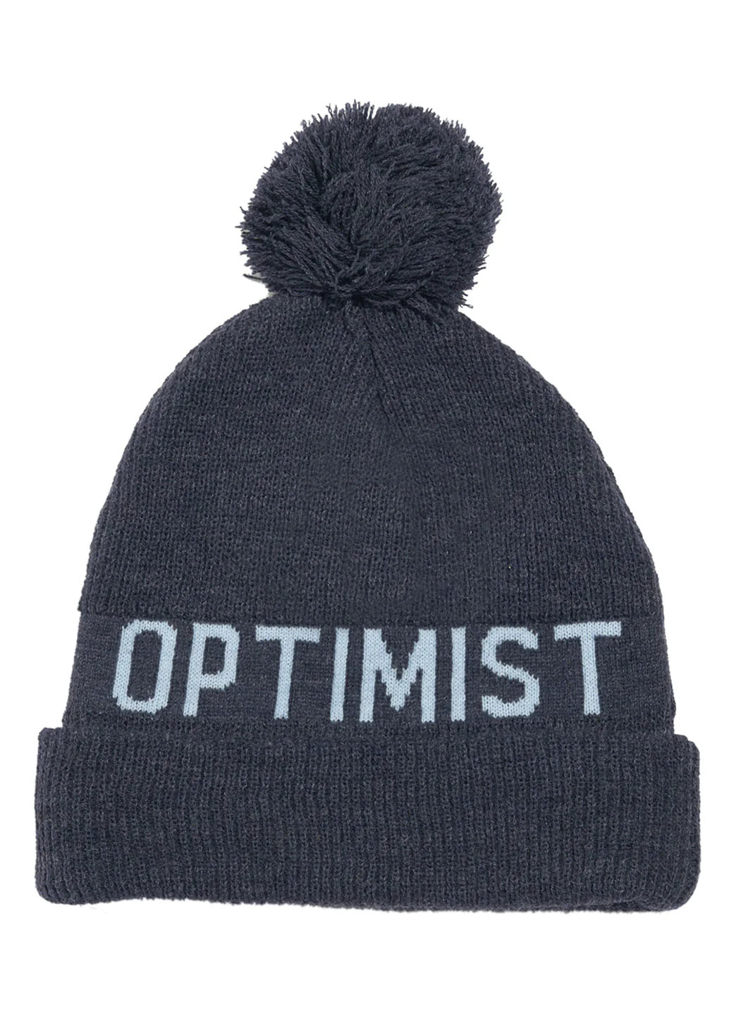 Spiritual Gangster Eternal Optimist Pompom Beanie - Image 2