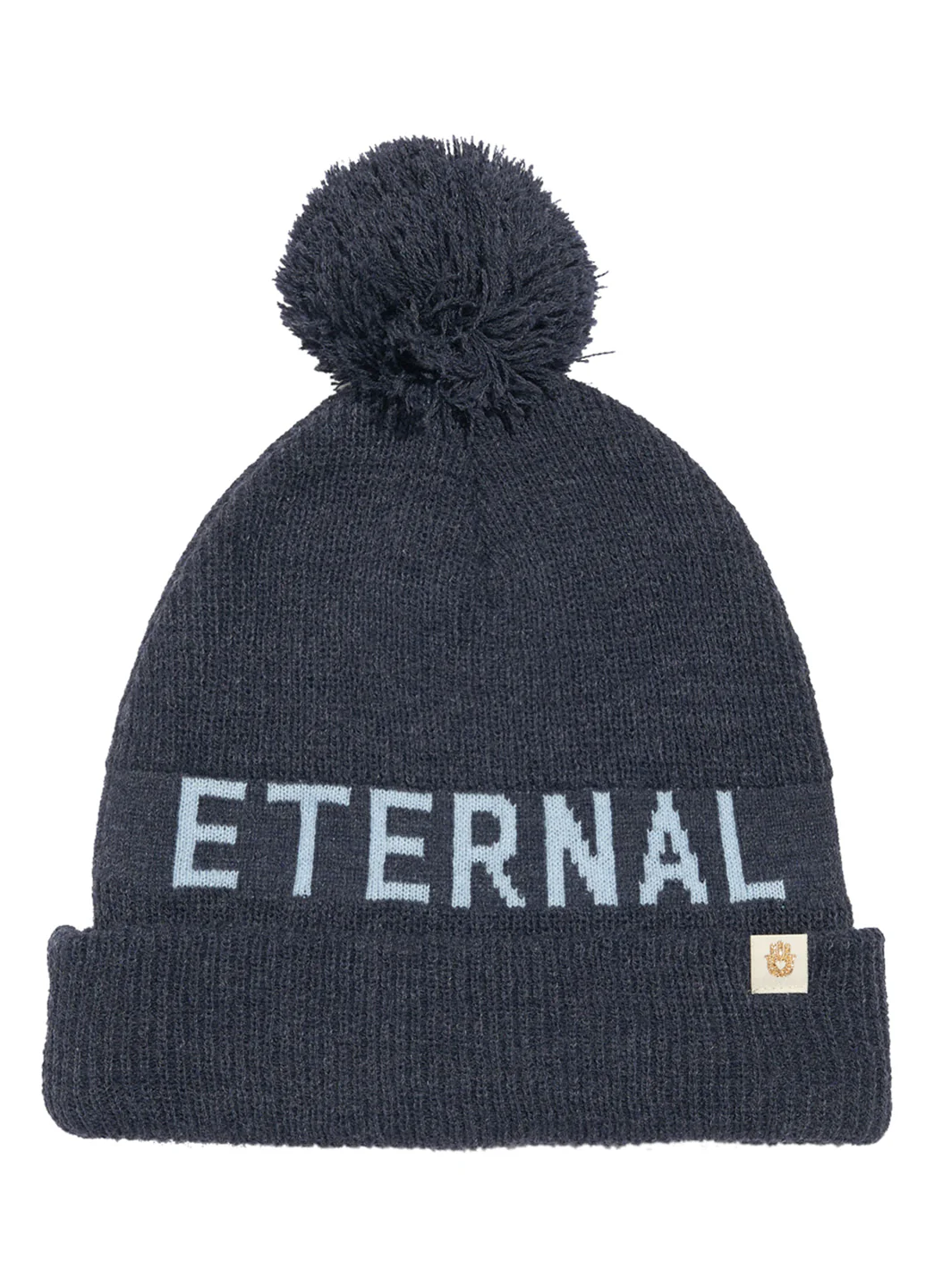 Spiritual Gangster Eternal Optimist Pompom Beanie - Image 4