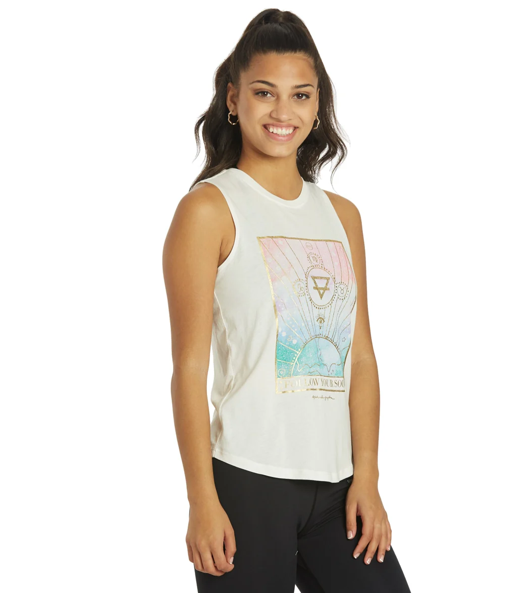 Spiritual Gangster Follow Your Soul Muscle Tank - Image 2