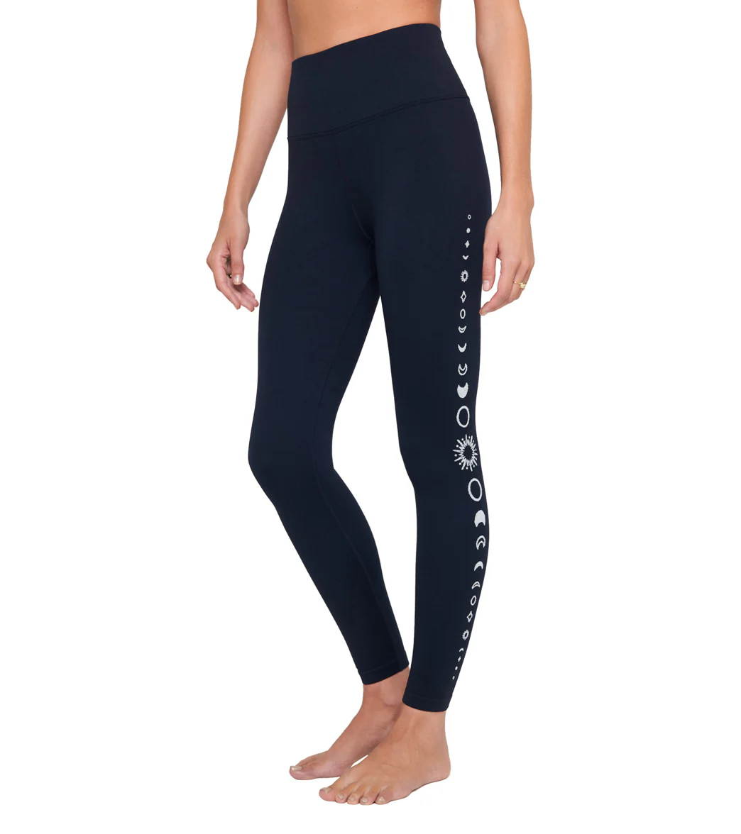 Spiritual Gangster Golden Icon Jacquard Legging - Image 2