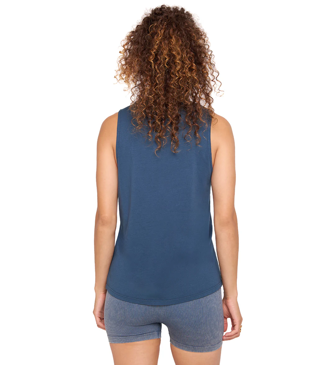 Spiritual Gangster Grateful Jade Muscle Tank - Image 2