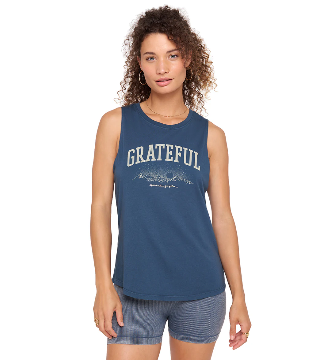 Spiritual Gangster Grateful Jade Muscle Tank - Image 5