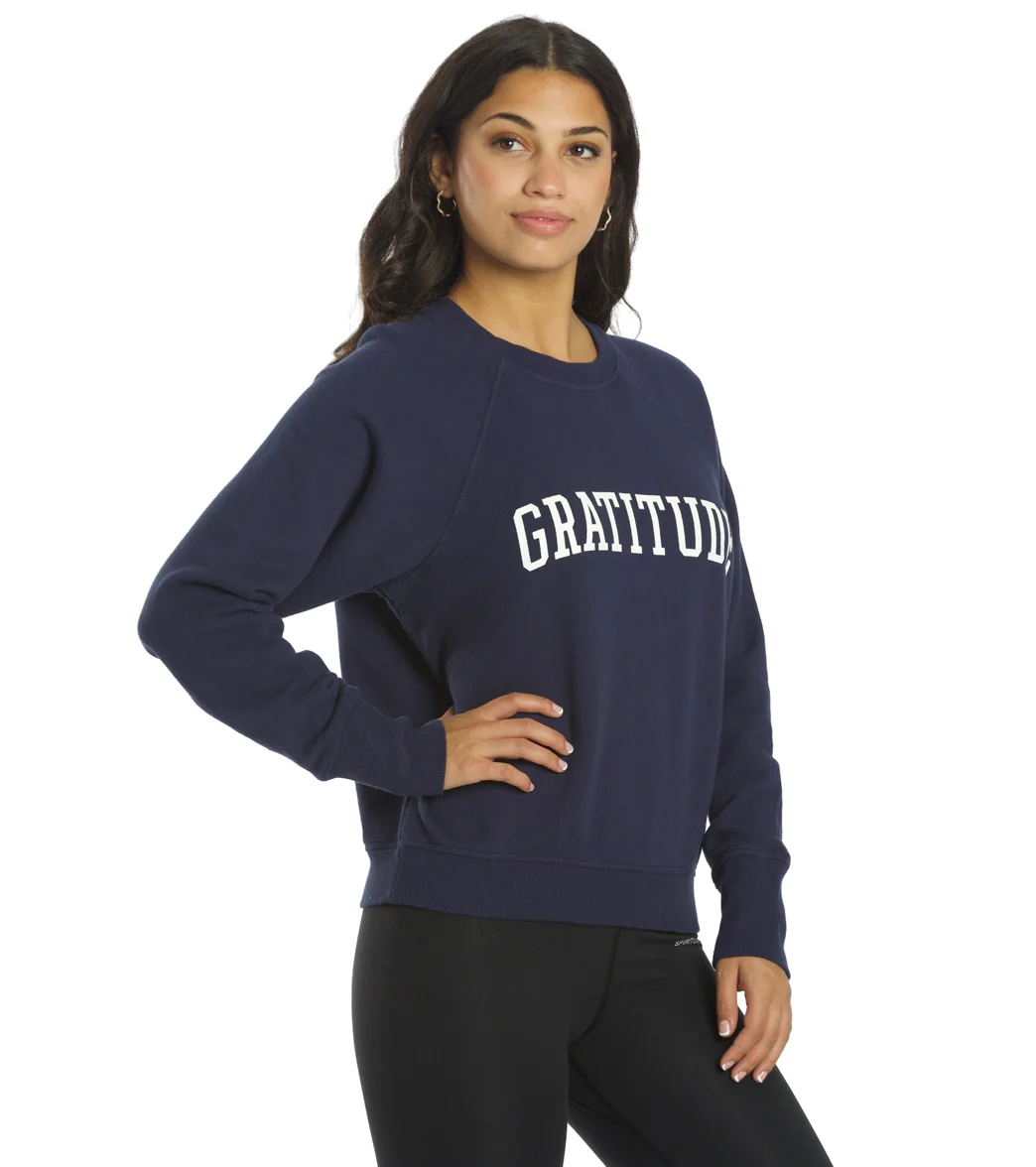 Spiritual Gangster Gratitude Bridget Raglan Pullover - Image 2