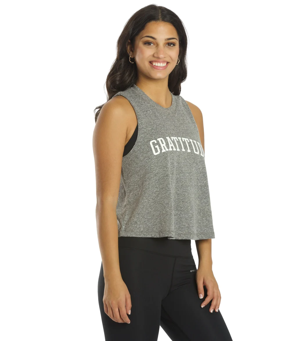 Spiritual Gangster Gratitude Crop Tank - Image 2