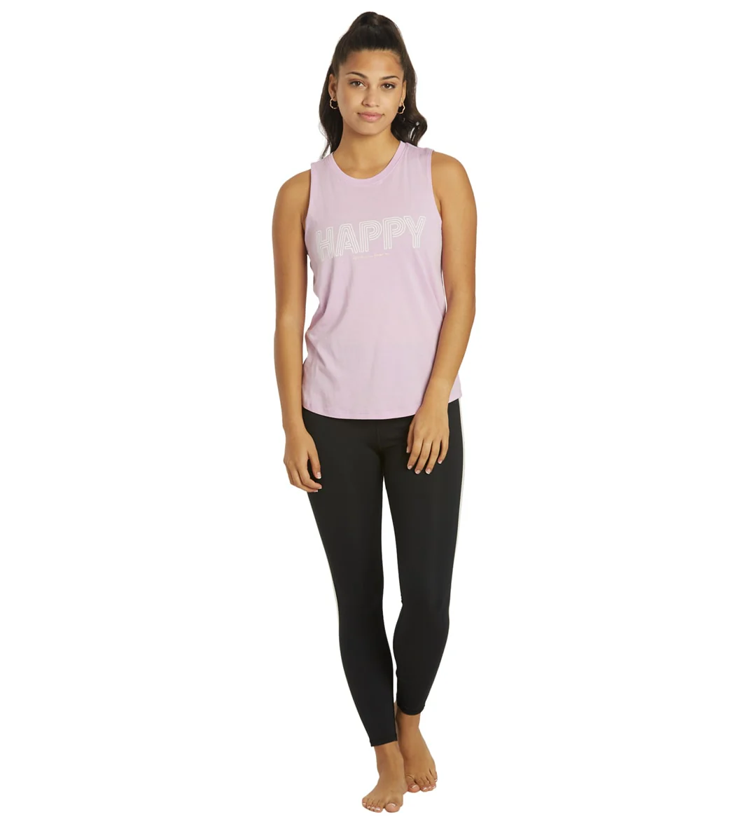 Spiritual Gangster Happy Muscle Tank - Image 4