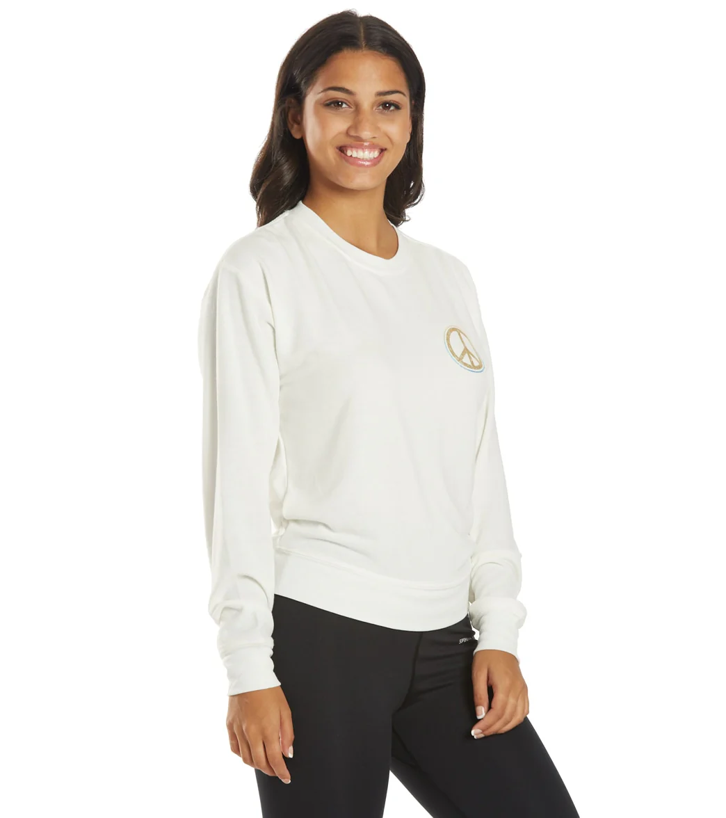 Spiritual Gangster Harmony Crew Neck Savasana Pullover - Image 2