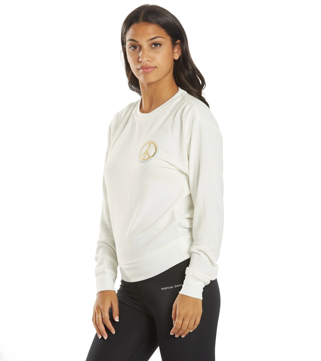 Spiritual Gangster Harmony Crew Neck Savasana Pullover - Image 5