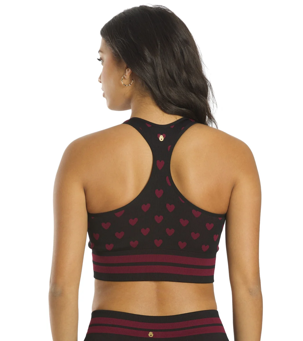 Spiritual Gangster High Neck Jacquard Bra - Image 3
