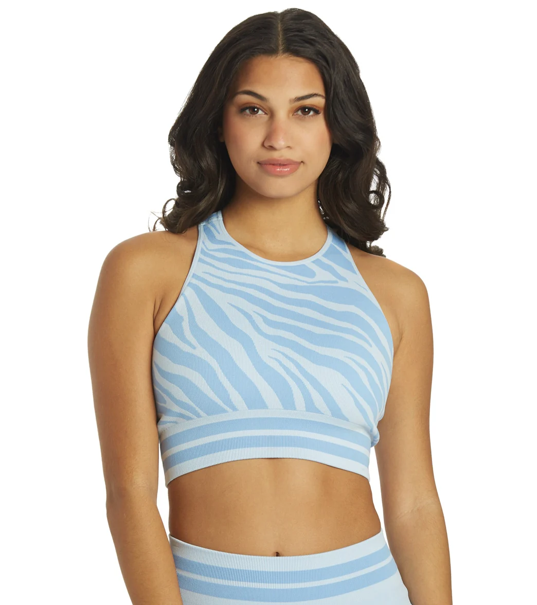 Spiritual Gangster High Neck Jacquard Bra - Image 7