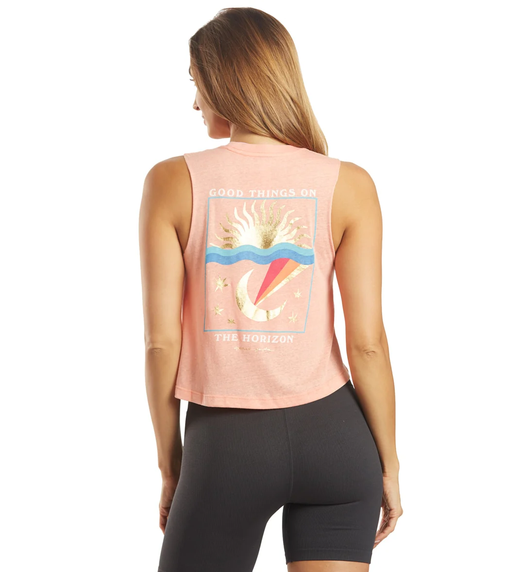 Spiritual Gangster Horizon Crop Tank - Image 3