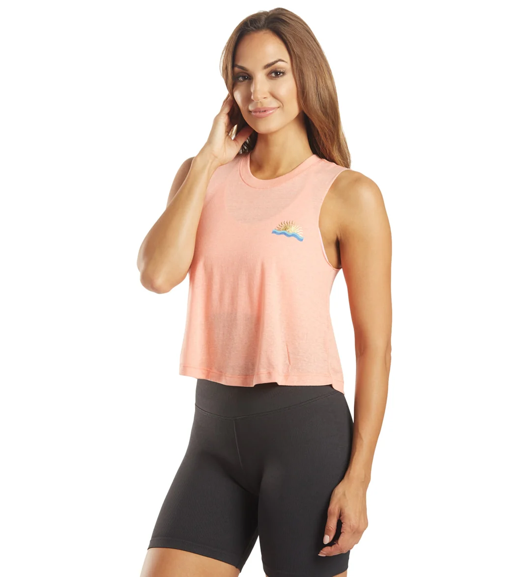 Spiritual Gangster Horizon Crop Tank - Image 5