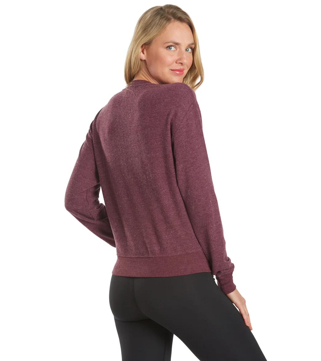 Spiritual Gangster Hustle Crew Neck Savasana Pullover - Image 3