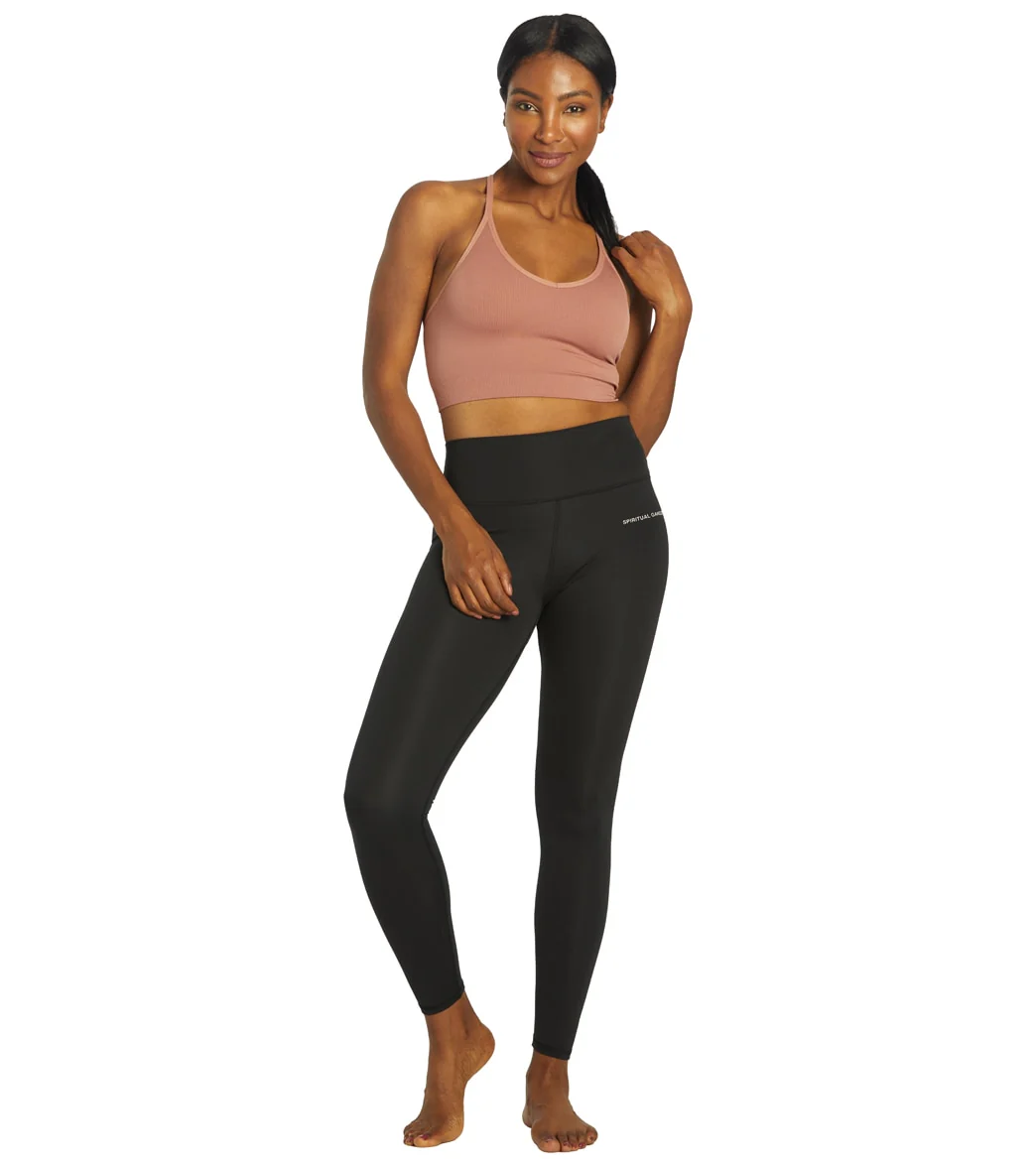 Spiritual Gangster Icon T-Back Sports Bra - Image 11