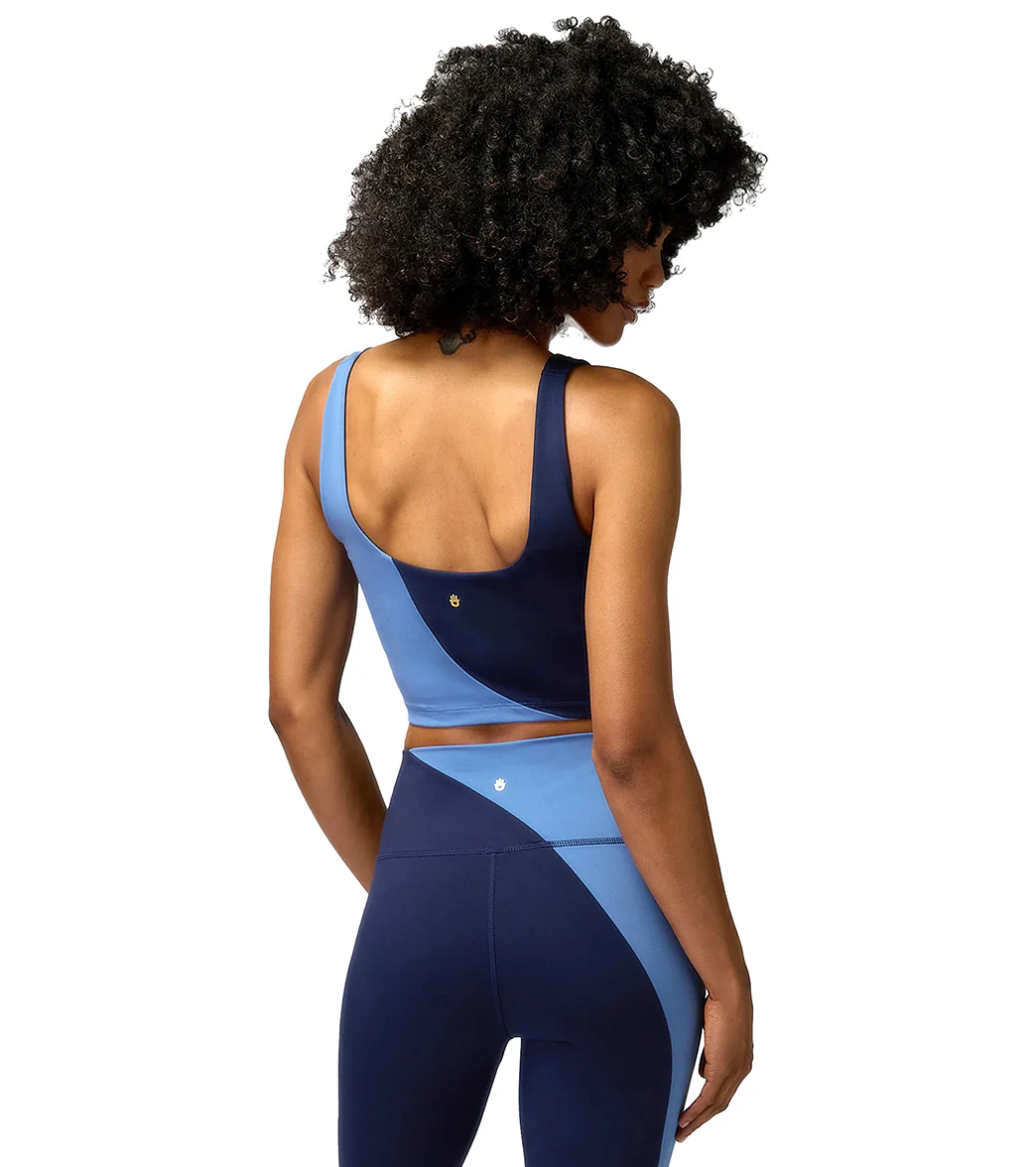 Spiritual Gangster Indie Color Block Crop Tank - Image 2