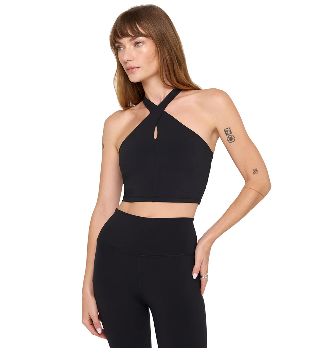 Spiritual Gangster Jules Cross Neck Crop Tank - Image 8