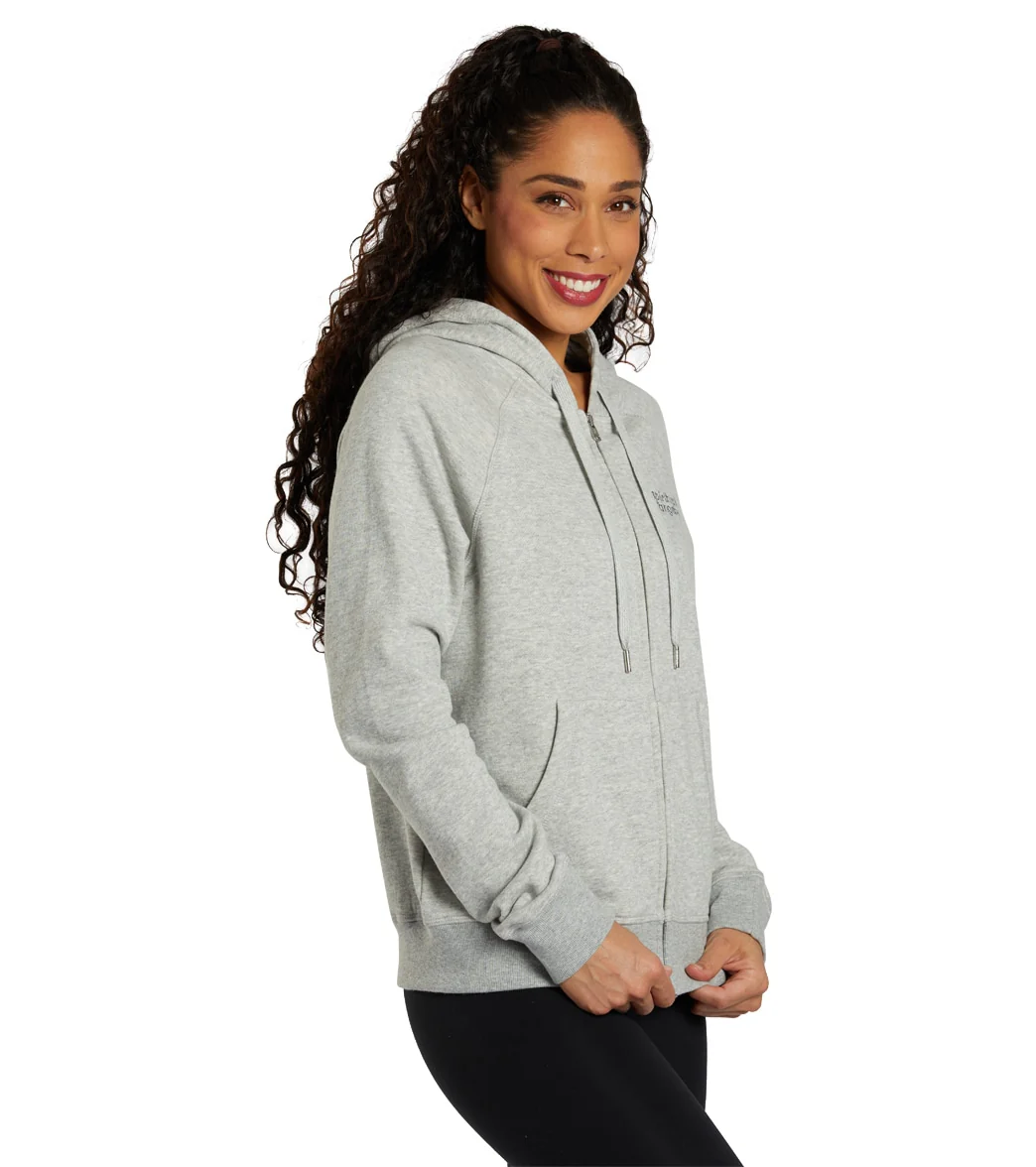 Spiritual Gangster Just Be Raglan Zip Hoodie - Image 2