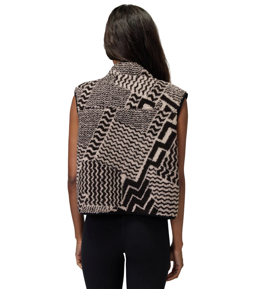 Spiritual Gangster Leah Sherpa Vest - Image 2