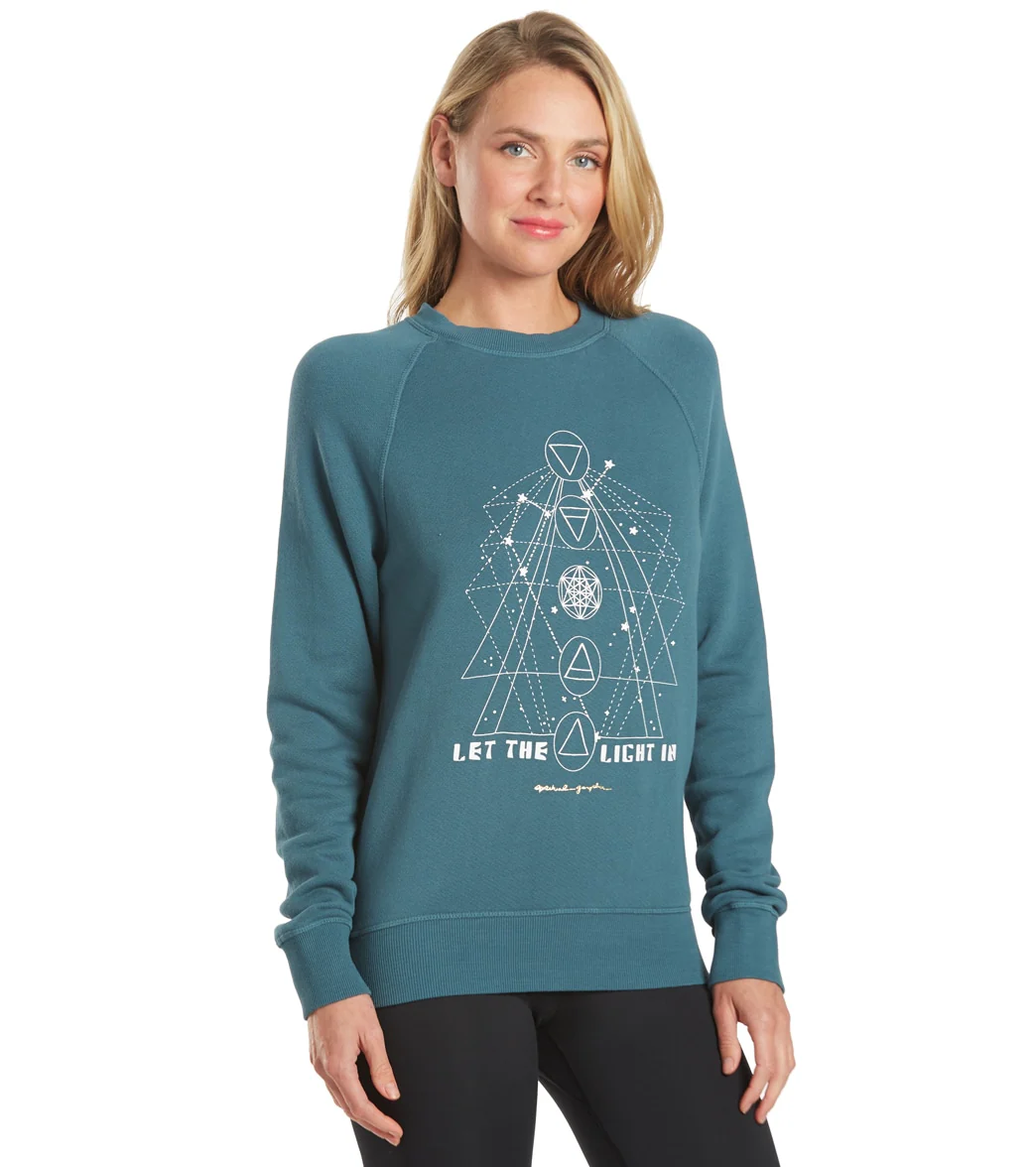 Spiritual Gangster Light Old School Terry Pullover - Image 2