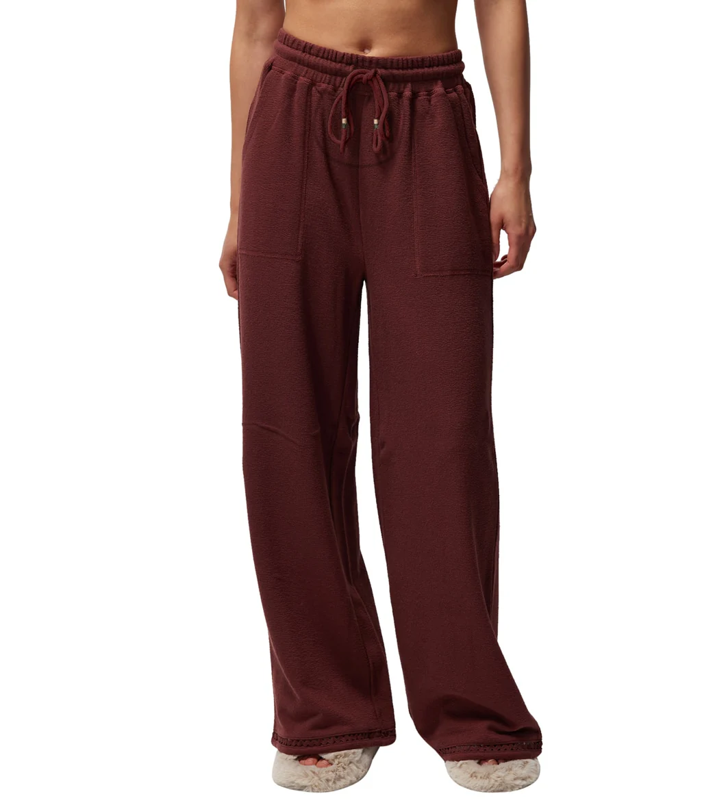 Spiritual Gangster Lofty Slub Rib Claudia Wide Leg Pant - Image 6