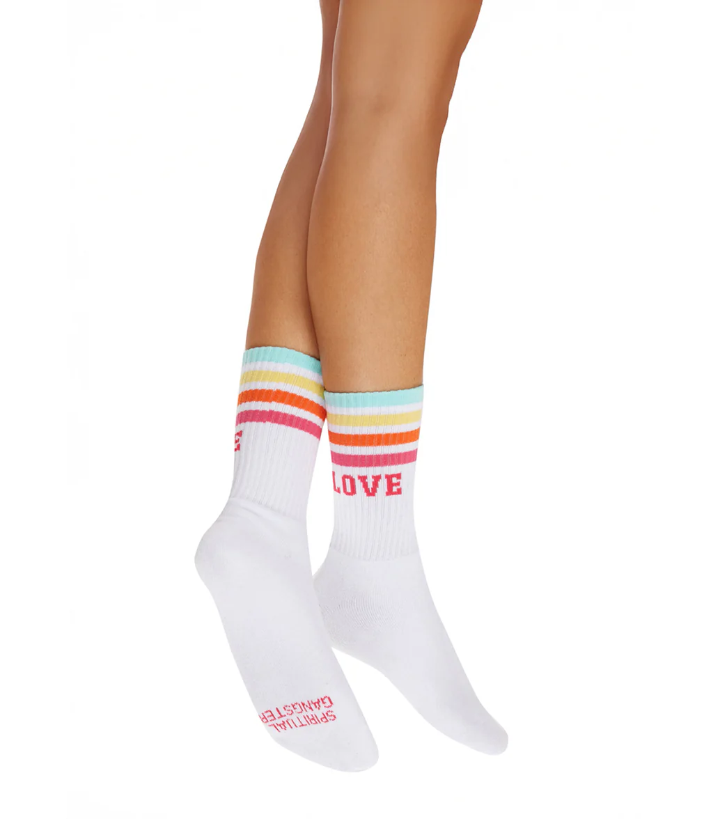 Spiritual Gangster Love' Crew Sock - Image 2